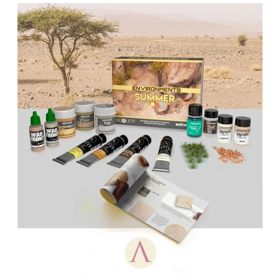 Scale75 SEN002 [Soil Works] Scenery Materials & Paints - Environments Summer