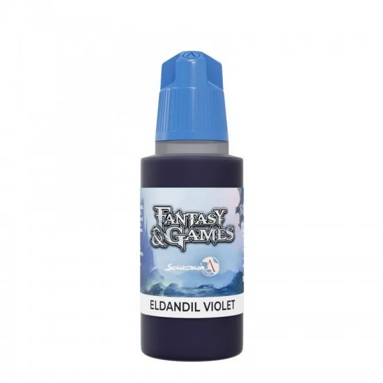 Scale75 SFG27 Acrylic Paint - Fantasy & Games #Eldandil Violet (17ml, Satin Finish)
