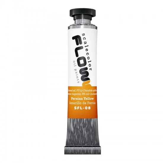 Scale75 SFL08 Scalecolor Flow Range - Persian Yellow (20ml Oil Paint Tube)