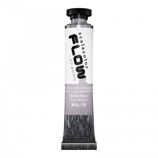 Scale75 SFL12 Scalecolor Flow Range - Stone Grey (20ml Oil Paint Tube)