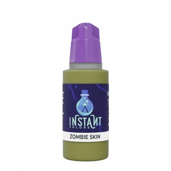 Scale75 SIN13 Acrylic Paint - Instant Colors #Zombie Skin (17ml, Rapid Application, Matt Finish)