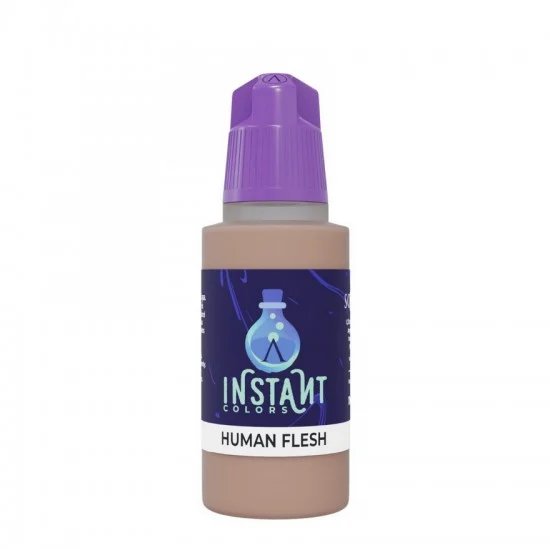 Scale75 SIN15 Acrylic Paint - Instant Colors #Human Flesh (17ml, Rapid Application, Matt Finish)