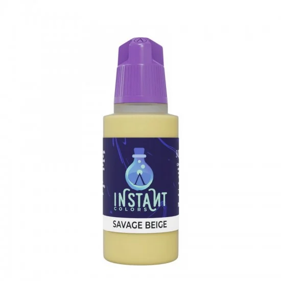 Scale75 SIN41 Acrylic Paint - Instant Colors #Savage Beige (17ml, Rapid Application, Matt Finish)