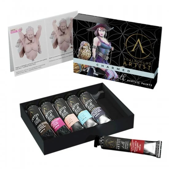 Scale75 SSAR010 Scalecolor Artist Acrylic Paint Set - Charmed (6 Tubes, 20ml Each)