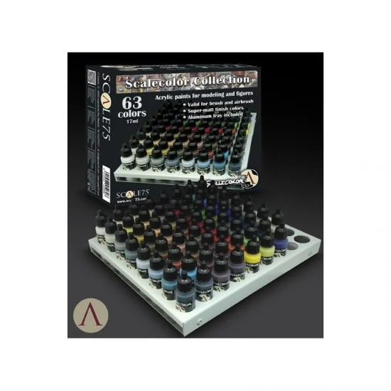 Scale75 SSE000 Acrylic Paints Set - Scalecolor Collection (63 x 17ml)