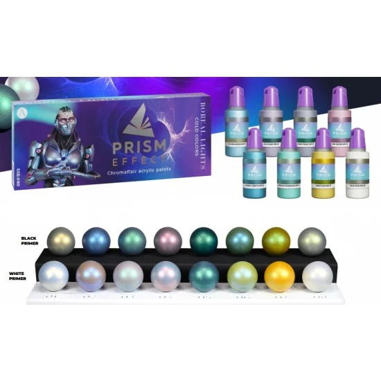 Scale75 SSE080 Acrylic Paints Set - Prism Effect Boreal Lights (8 x 17ml)
