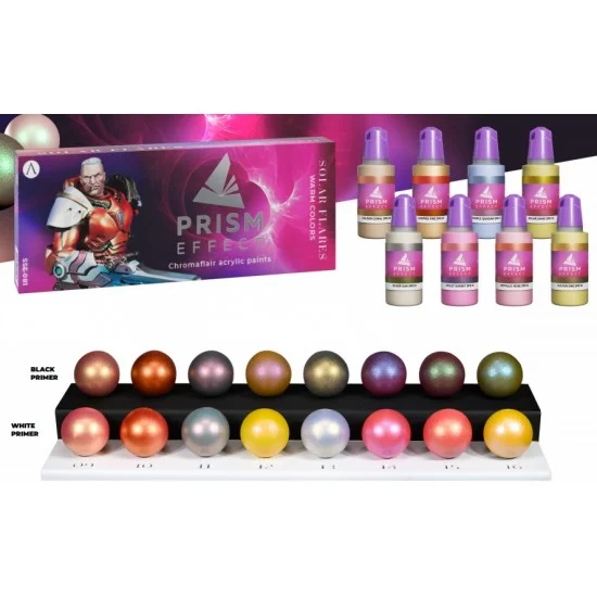 Scale75 SSE081 Acrylic Paints Set - Prism Effect Solar Flare (8 x 17ml)