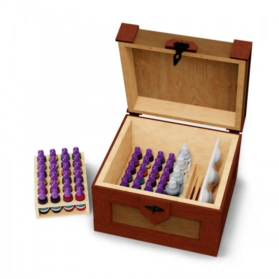 Scale75 SSE107 Instant Colors Acrylic Paints Set - Wooden Mimic Chest