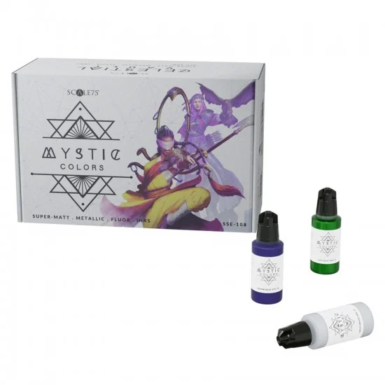 Scale75 SSE108 Mystic Colors Acrylic Paints Set - Celestial Vault