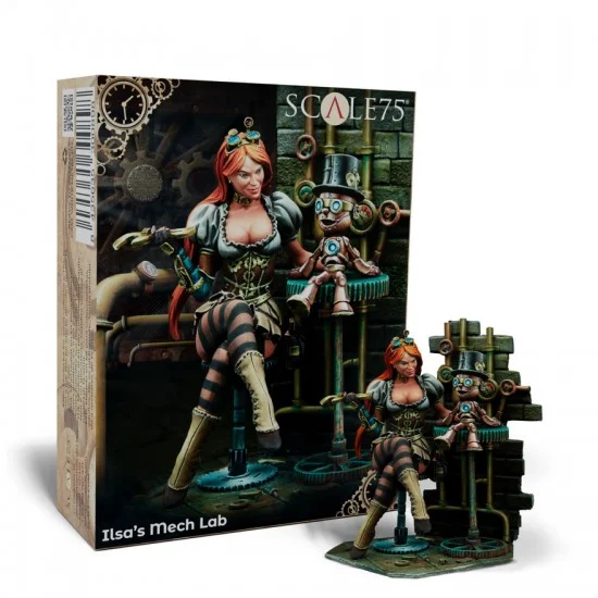 Scale75 SSP003 1/24 (75mm) Steam Wars Miniatures - Ilsa's Lab