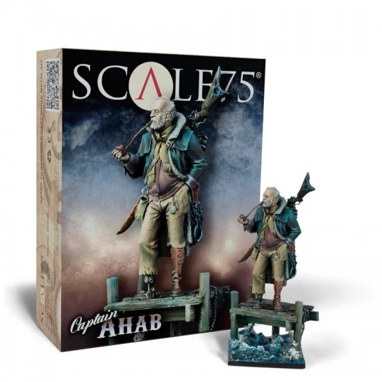 Scale75 SSP006 1/24 (75mm) Steam Wars Miniatures - Captain Ahab