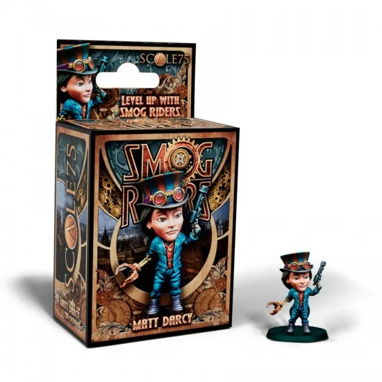 Scale75 SSR001 1/48 (35mm) The Smog Riders: Steam War Chibi Miniatures - Matt Darcy