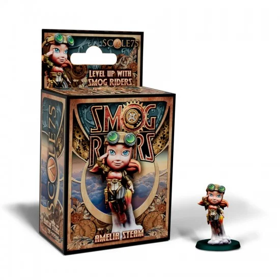 Scale75 SSR002 1/48 (35mm) The Smog Riders: Steam War Chibi Miniatures - Amelia Steam