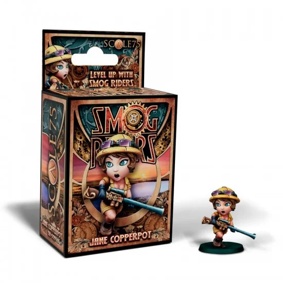 Scale75 SSR009 1/48 (35mm) The Smog Riders: Steam War Chibi Miniatures - Jane Copperpot