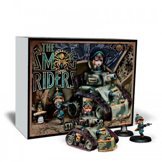 Scale75 SSR021 1/48 (35mm) The Smog Riders: Steam War Chibi Miniatures - Steampunzer