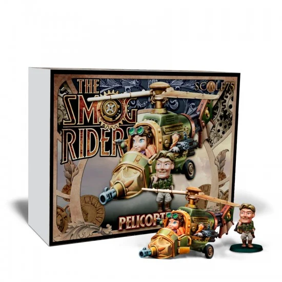 Scale75 SSR024 1/48 (35mm) The Smog Riders: Steam War Chibi Miniatures - Pelicopter