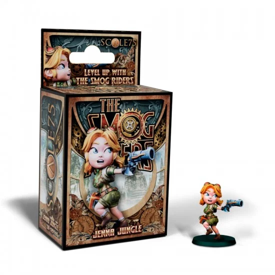 Scale75 SSR029 1/48 (35mm) The Smog Riders: Steam War Chibi Miniatures - Jenna Jungle