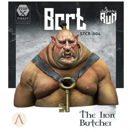 Scale75 STCR004 1/12 The Chronicles of Run - Bort the Iron Butcher Resin Bust