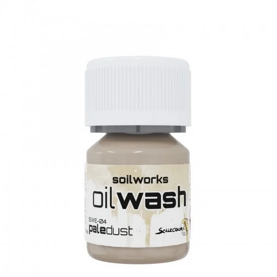 Scale75 SWE04 Soilworks Oil Wash For Terrains/Vehicles - Pale Dust (30ml)