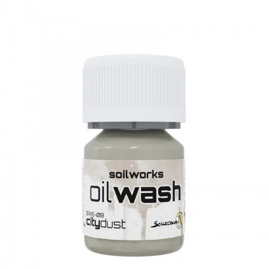 Scale75 SWE08 Soilworks Oil Wash For Terrains/Vehicles - City Dust (30ml)