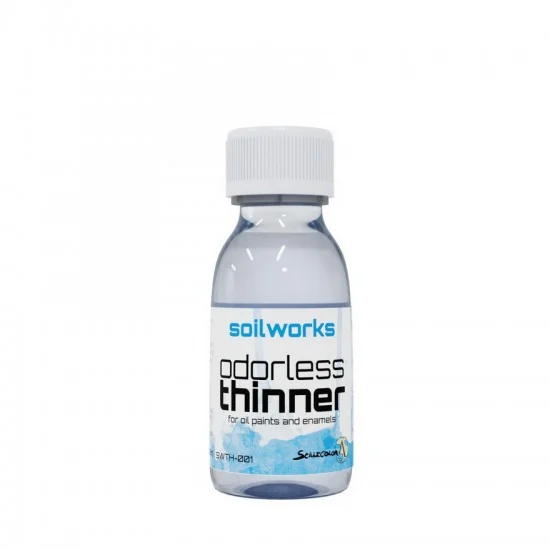 Scale75 SWTH001 Odorless Thinner for Oil Paints And Enamels (100ml) - Hobby & Model Paints