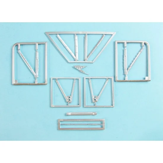 Scale Aircraft Conversion 32153 1/32 Nieuport XXI Landing Gear & V-Main Struts for Copper State Models