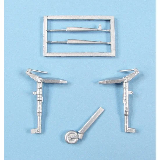 Scale Aircraft Conversion 32169 1/32 Supermarine Spitfire Mk.1A Landing Gear & Antennas for Kotare kits - Model Planes