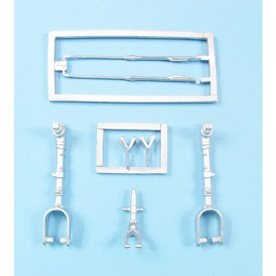 Scale Aircraft Conversion 32177 1/32 Macchi MC.202 Folgore Landing Gear (white metal) for Italeri kits - Model Planes