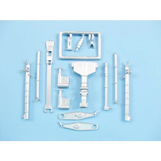 Scale Aircraft Conversion 32180 1/32 A-7E Corsair II Landing Gear for Trumpeter kits (white metal)