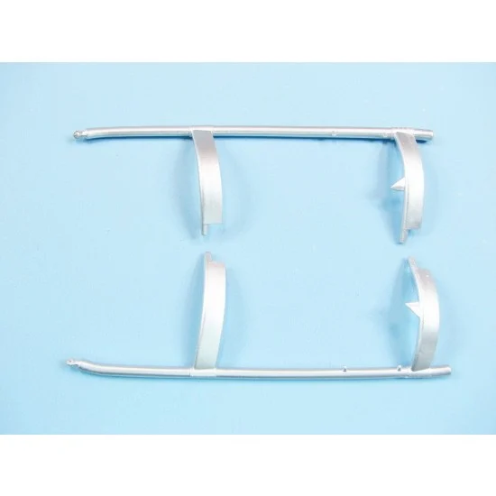 Scale Aircraft Conversion 35015 1/35 AH-1G Cobra Late Landing Skids for ICM kits (white metal)