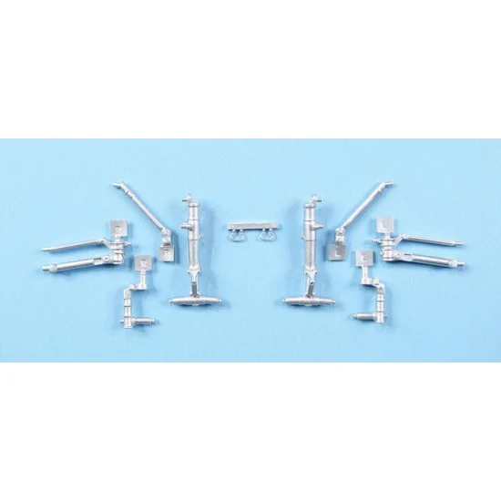 Scale Aircraft Conversion 35018 1/35 CH-47D Chinook Landing Gear for Trumpeter kits (white metal)