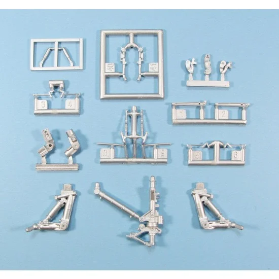 Scale Aircraft Conversion 48401 1/48 Boeing F/A-18E/F EA-18G Landing Gear for Meng kits