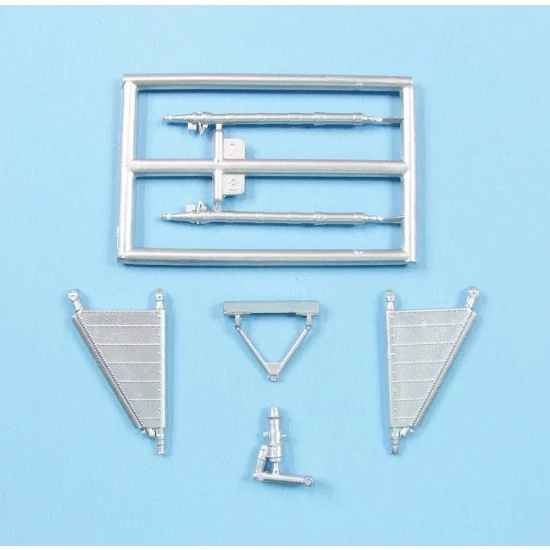 Scale Aircraft Conversion 48447 1/48 Mil Mi-17 Hip Landing Gear for AMK kits