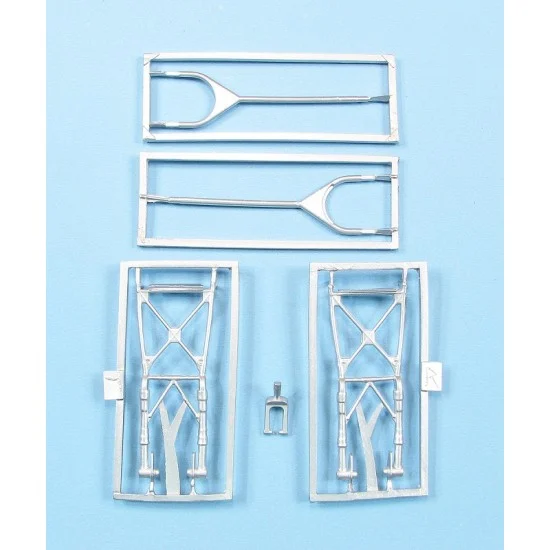 Scale Aircraft Conversion 48449 1/48 Mitsubishi Ki-12 Sally Landing Gear for ICM kits