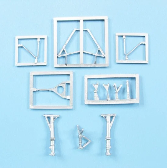 Scale Aircraft Conversion 72204 1/72 Boeing P-8A Poseidon/737-800 Landing Gear for Big Planes Kit (white metal)