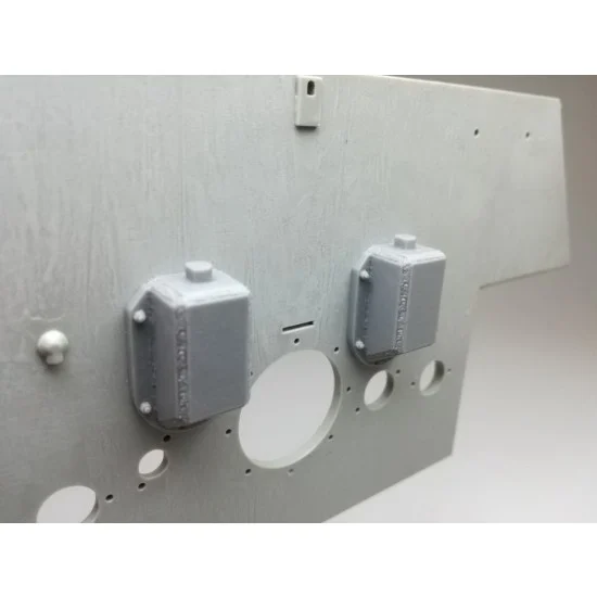 SBS Model 16009 1/16 SdKfz. 171 Panther G Exhaust Welded Armour Guard for Trumpeter kits - Military Vehicles & Tanks