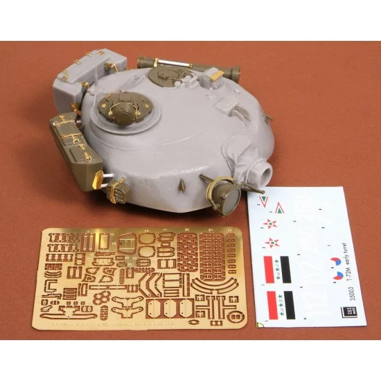 SBS Model 35003 1/35 Russian T-72M Early Turret set for Tamiya kit