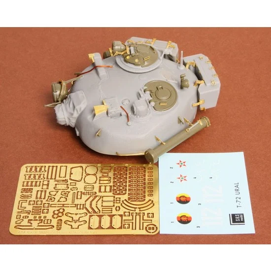 SBS Model 35010 1/35 Russian T-72 Ural Turret set with Optical Rangefinder for Tamiya kit