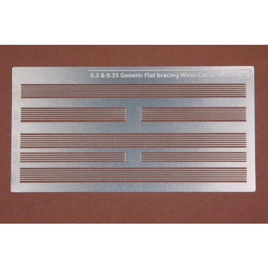 SBS Model 48068 1/48 Generic Flat Rigging Wires (0.3-0.35mm)