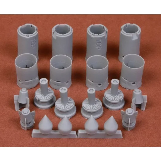 SBS Model 48072 1/48 Convair B-58 Hustler Seamless Engine Intakes for Revell/Monogram kit