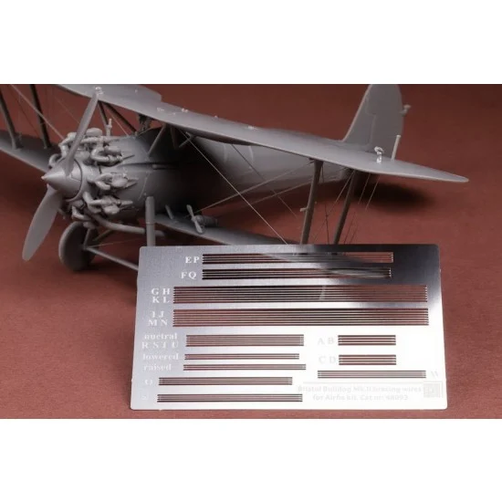 SBS Model 48093 1/48 Bristol Bulldog Rigging Wire set for Airfix kit - Model Planes