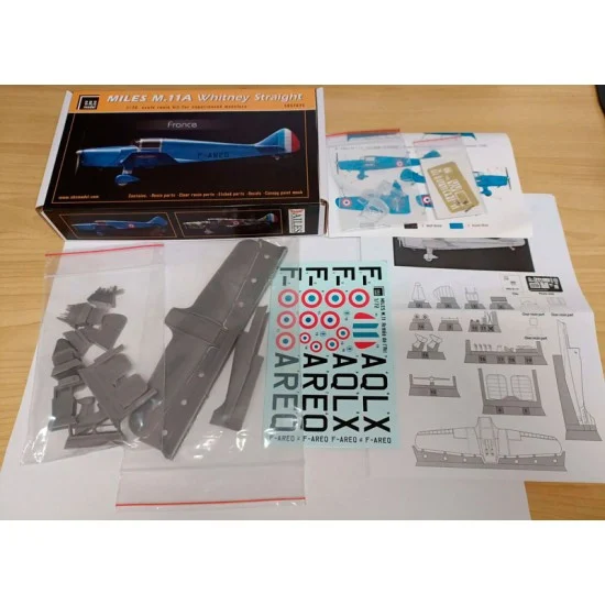 SBS Model 7035 1/72 Miles M.11A Whitney Straight 'France' Full Resin kit - Model Planes