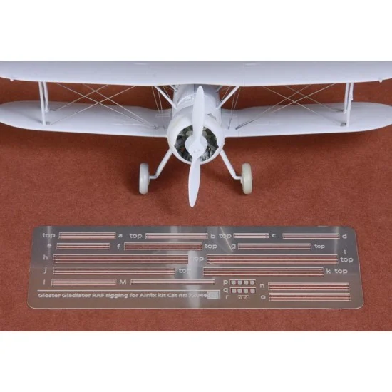 SBS Model 72046 1/72 Gloster Gladiator Rigging Wire Set for Airfix kits - Model Planes