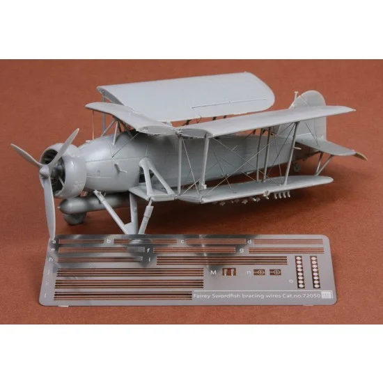 SBS Model 72050 1/72 Fairey Swordfish Rigging Wire set for Airfix kits - Model Planes
