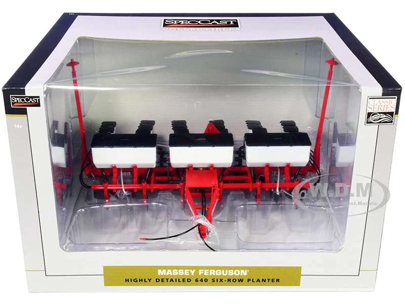 Massey Ferguson 640 Six Row Planter "Classic Series" 1/16 Diecast Model by SpecCast - Massey Ferguson Models