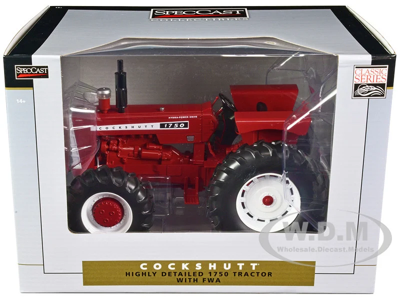Cockshutt 1750 FWA (Front Wheel Assist) Tractor Red "Classic Series" 1/16 Diecast Model by SpecCast - Tractors & Farm Models