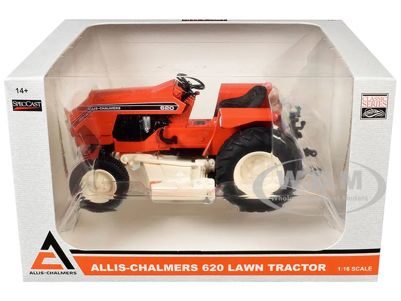 Allis-Chalmers 620 Lawn Tractor Orange "Classic Series" 1/16 Diecast Model by SpecCast