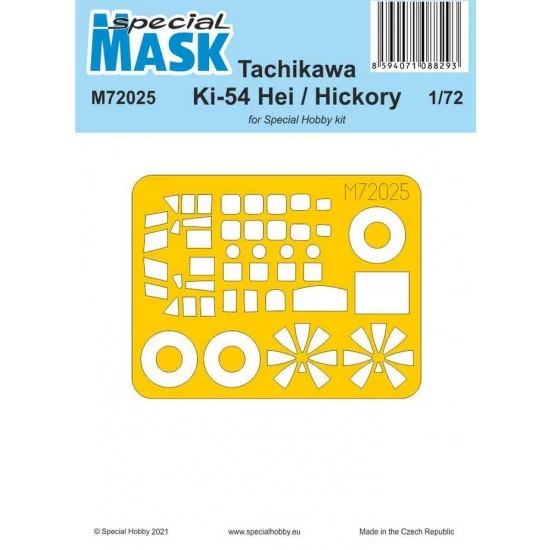 Special Hobby M72025 1/72 WWII Tachikawa Ki-54 Hei / Hickory Masking