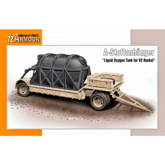 Special Hobby SA72015 1/72 V2 Ro A-Stoffanhanger Liquid Oxygen Tank [Special Armour]