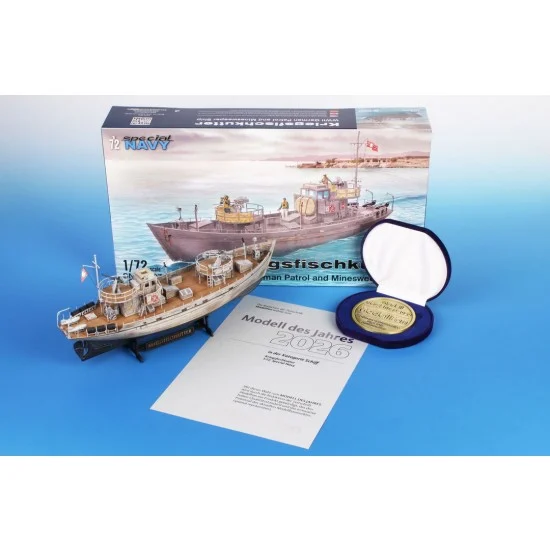 Special Hobby SN72007 1/72 Kriegsfischkutter - WWII German Patrol and Minesweeper Ship